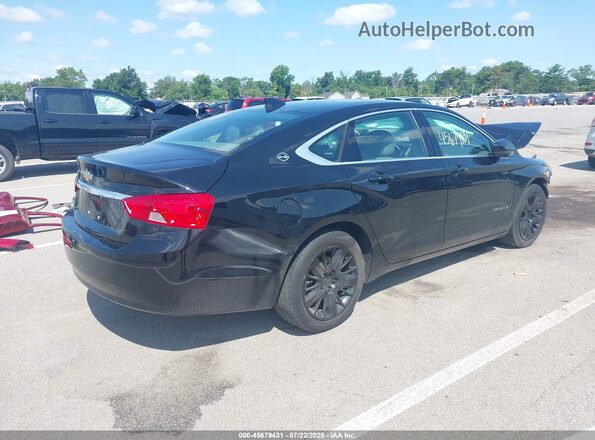 2G11X5S30K9148476 2019 CHEVROLET IMPALA Черный Задняя правая четверть