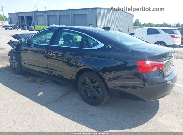 2G11X5S30K9148476 2019 CHEVROLET IMPALA Черный Задняя левая четверть