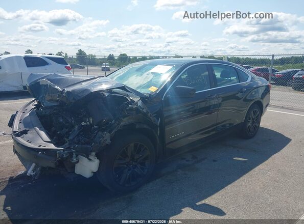 2G11X5S30K9148476 2019 CHEVROLET IMPALA Черный Передняя левая четверть