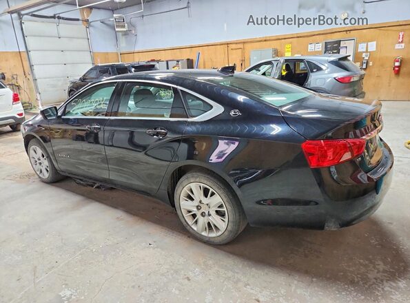 2G11X5S37H9155160 2017 CHEVROLET IMPALA Black უკანა მარცხენა