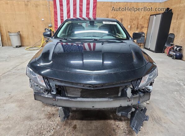 2G11X5S37H9155160 2017 CHEVROLET IMPALA Black VIN კოდის სტიკერის ხედი