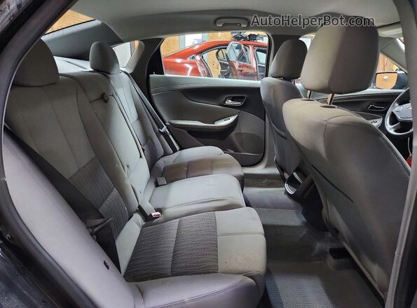 2G11X5S37H9155160 2017 CHEVROLET IMPALA Black უკანა სავარძლების ხედი