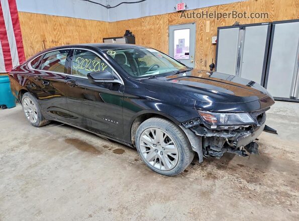 2G11X5S37H9155160 2017 CHEVROLET IMPALA Black წინა მარჯვენა