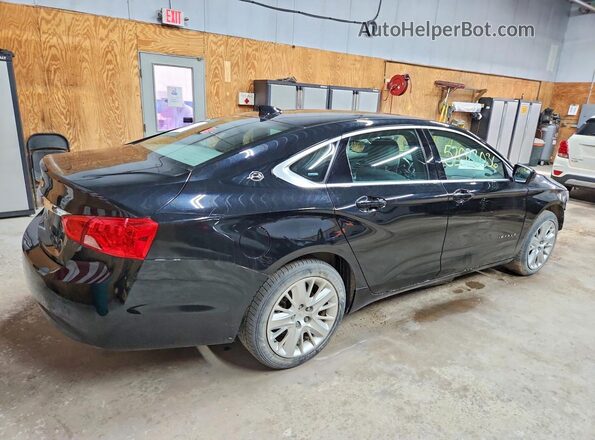 2G11X5S37H9155160 2017 CHEVROLET IMPALA Black უკანა მარჯვენა