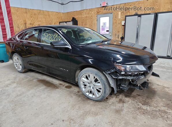 2G11X5S37H9155160 2017 CHEVROLET IMPALA Black 