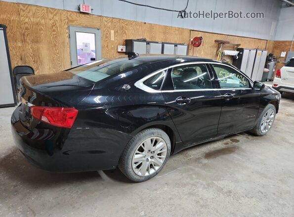 2G11X5S37H9155160 2017 CHEVROLET IMPALA Black 