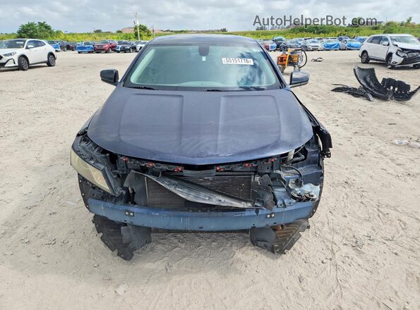 2G11X5S38K9126578 2019 CHEVROLET IMPALA Синий Вид спереди