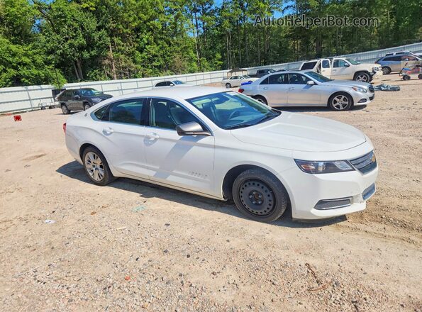 2G11X5S39J9164853 2018 CHEVROLET IMPALA White Передня права чверть