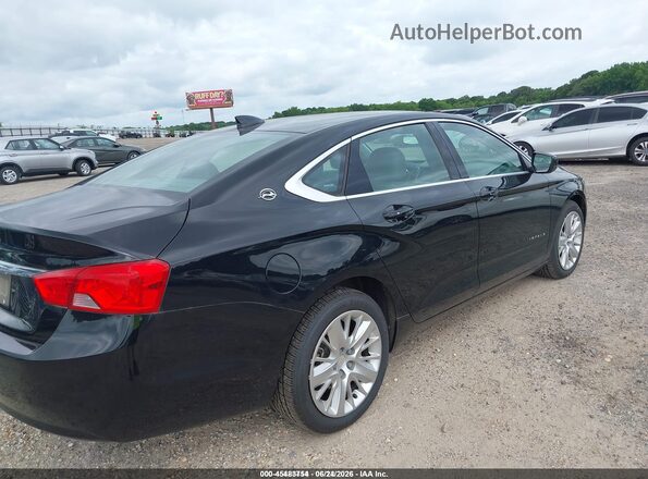 2G11X5S39K9146967 2019 CHEVROLET IMPALA Black Հետևի աջ