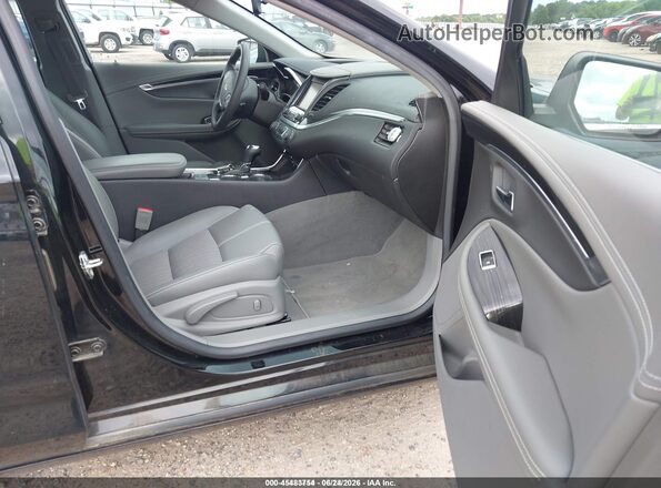 2G11X5S39K9146967 2019 CHEVROLET IMPALA Black Սալոնի դիմացի տեսք