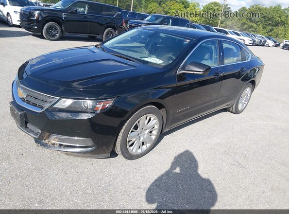 2G11X5S3XK9145925 2019 CHEVROLET IMPALA Черный Передняя левая четверть