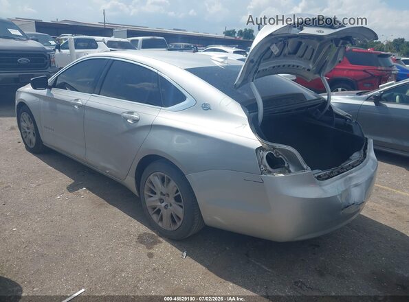 2G11X5SA1J9166174 2018 CHEVROLET IMPALA Серебряный Задняя левая четверть