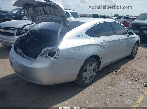2G11X5SA1J9166174 2018 CHEVROLET IMPALA Серебряный Задняя правая четверть
