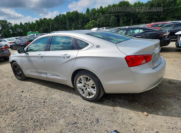 2G11X5SA2G9172459 2016 CHEVROLET IMPALA Silver Задня ліва чверть