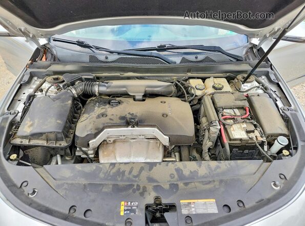 2G11X5SA2G9172459 2016 CHEVROLET IMPALA Silver Вид задньої частини салону