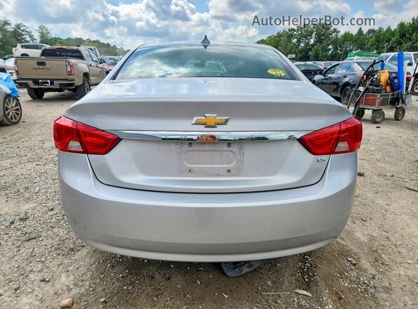 2G11X5SA2G9172459 2016 CHEVROLET IMPALA Silver Вид ззаду