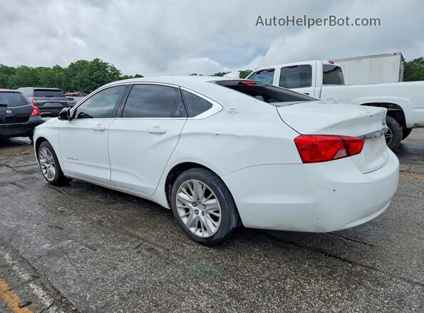 2G11X5SA3G9110858 2016 CHEVROLET IMPALA White Հետևի ձախ