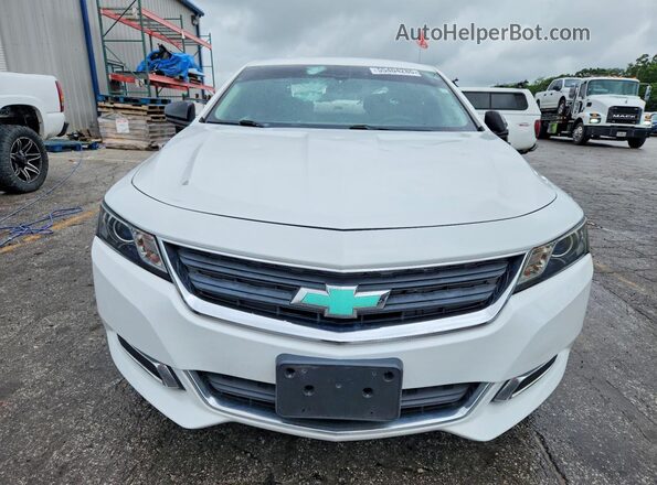 2G11X5SA3G9110858 2016 CHEVROLET IMPALA White Դիմացի տեսք