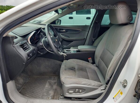 2G11X5SA3G9110858 2016 CHEVROLET IMPALA White Սալոնի դիմացի տեսք