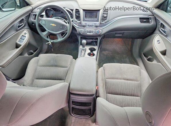 2G11X5SA3G9110858 2016 CHEVROLET IMPALA White Առջևի վահանակի տեսք