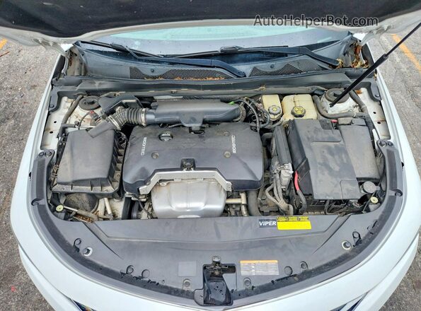 2G11X5SA3G9110858 2016 CHEVROLET IMPALA White Սալոնի հետևի տեսք