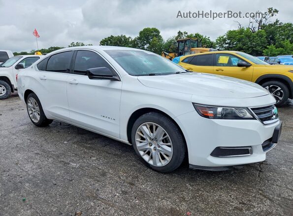 2G11X5SA3G9110858 2016 CHEVROLET IMPALA White Առջևի աջ