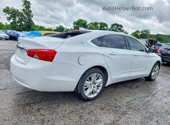 2G11X5SA3G9110858 2016 CHEVROLET IMPALA White Հետևի աջ