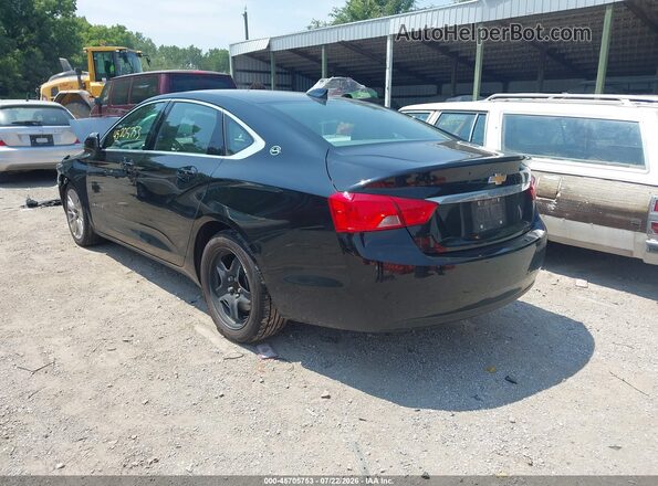 2G11X5SA5K9141196 2019 CHEVROLET IMPALA Black Rear left