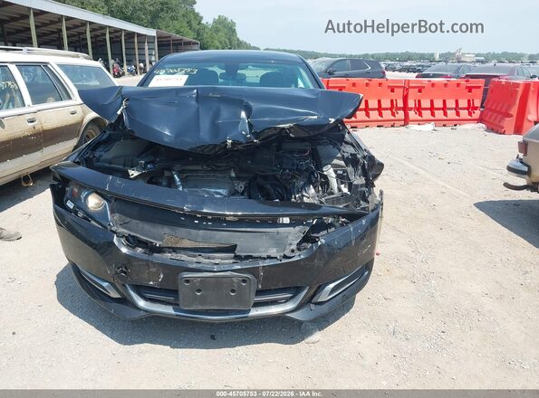 2G11X5SA5K9141196 2019 CHEVROLET IMPALA Black Front view