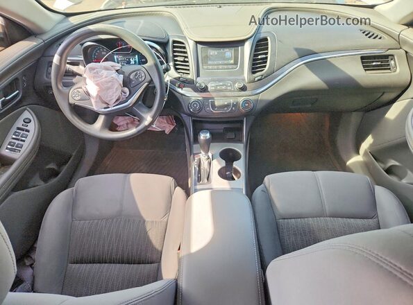 2G11X5SA8G9129650 2016 CHEVROLET IMPALA Белый Вид панели приборов