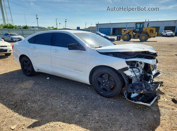 2G11X5SA8G9129650 2016 CHEVROLET IMPALA Белый Передняя правая четверть