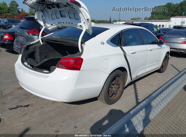2G11X5SA9G9128085 2016 CHEVROLET IMPALA White Tył prawy