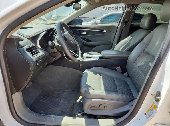 2G11Y5S37K9102799 2019 CHEVROLET IMPALA White Widok wnętrza z przodu