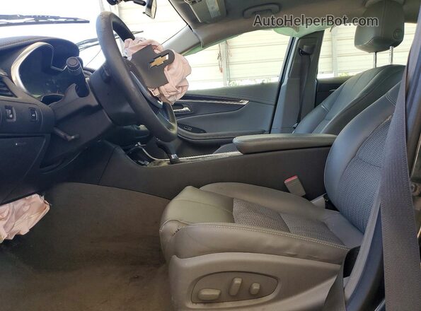 2G11Y5SAXK9124777 2019 CHEVROLET IMPALA Угольный Вид салона спереди
