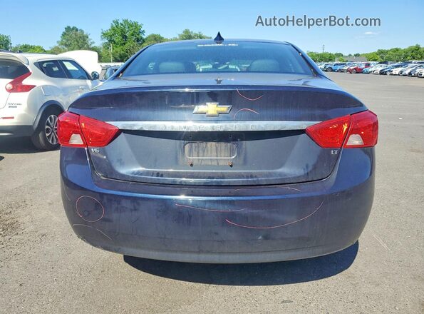 2G11Z5S30K9104939 2019 CHEVROLET IMPALA Синий Вид сзади