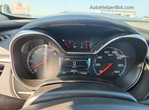 2G11Z5S31K9144074 2019 CHEVROLET IMPALA Серый Вид щитка приборов