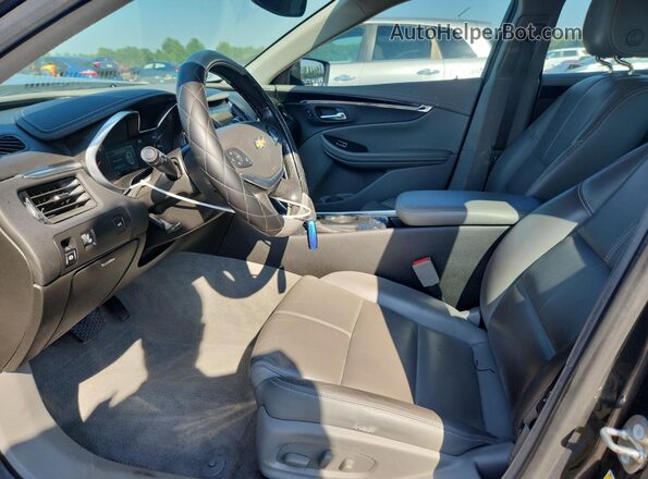 2G11Z5S31K9144074 2019 CHEVROLET IMPALA Серый Вид салона спереди
