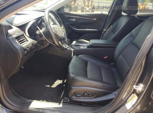 2G11Z5S32K9121354 2019 CHEVROLET IMPALA Charcoal Widok wnętrza z przodu