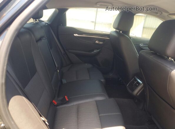 2G11Z5S32K9121354 2019 CHEVROLET IMPALA Charcoal Widok tylnych siedzeń