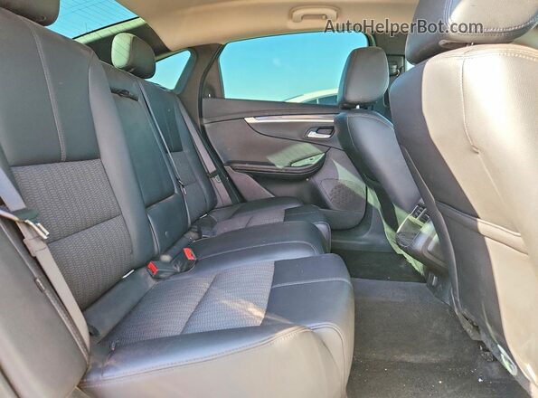 2G11Z5S32L9100554 2020 CHEVROLET IMPALA Silver უკანა სავარძლების ხედი