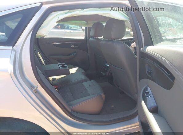2G11Z5S33K9130824 2019 CHEVROLET IMPALA Silver Widok naklejki z numerem VIN