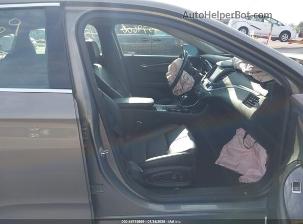 2G11Z5S33K9131617 2019 CHEVROLET IMPALA Серый Вид салона спереди