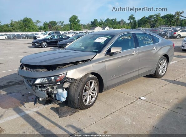 2G11Z5S33K9131617 2019 CHEVROLET IMPALA Серый Передняя левая четверть