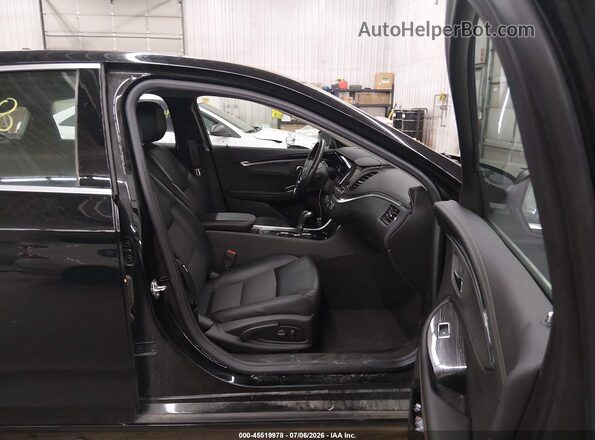 2G11Z5S35L9101410 2020 CHEVROLET IMPALA Black Widok wnętrza z przodu