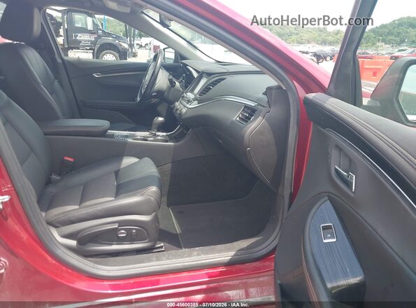 2G11Z5S35L9103612 2020 CHEVROLET IMPALA Red წინა სალონის ხედი