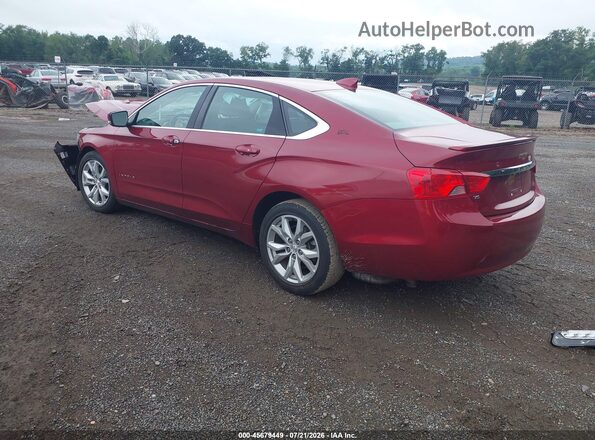 2G11Z5S37K9130504 2019 CHEVROLET IMPALA Red Rear left