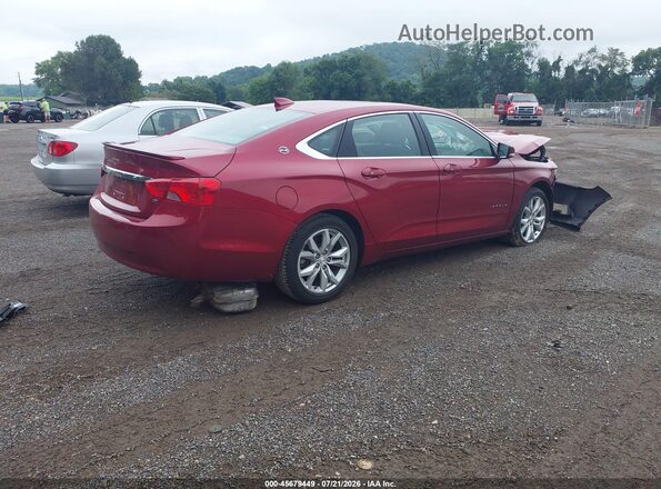 2G11Z5S37K9130504 2019 CHEVROLET IMPALA Red Rear right