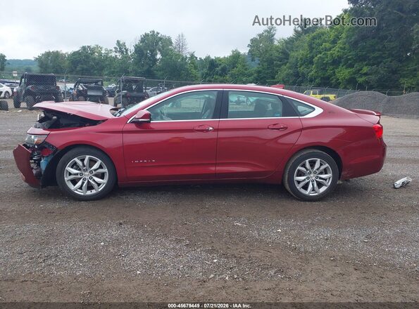 2G11Z5S37K9130504 2019 CHEVROLET IMPALA Red 
