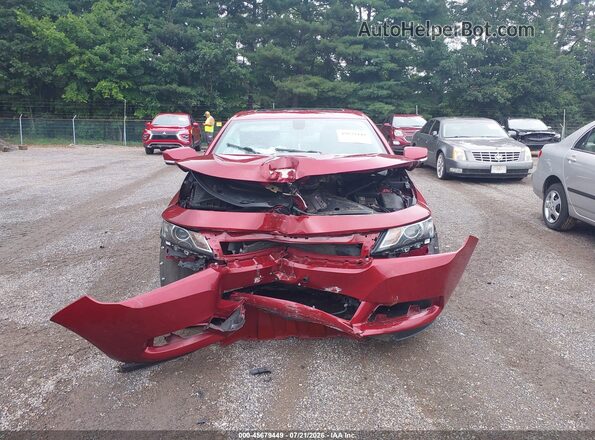 2G11Z5S37K9130504 2019 CHEVROLET IMPALA Red Rear interior view