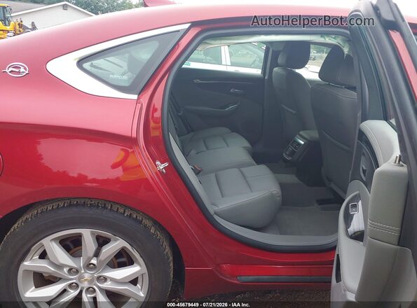 2G11Z5S37K9130504 2019 CHEVROLET IMPALA Red VIN sticker view